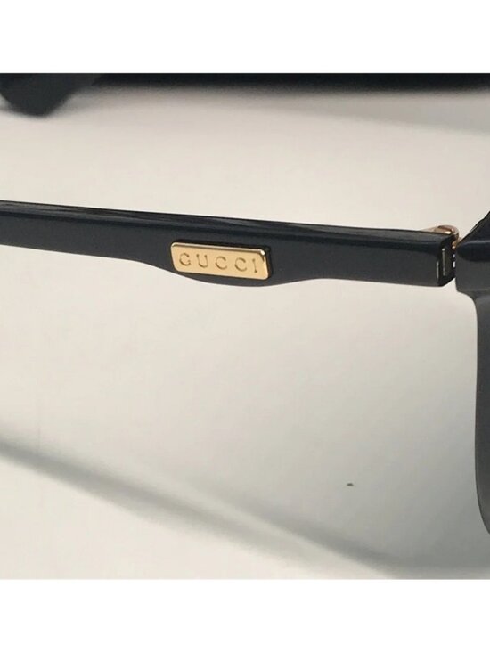 New Authentic Chic Black Sunglasses GG0261SA 001